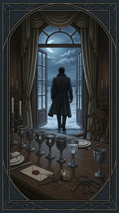 Eight of Cups tarot card